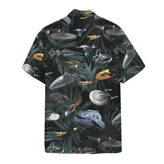 Star Trek 3D Spaceship Hawaiian Shirt - Moonbestprint