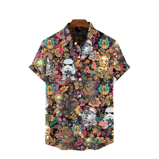 Spaceship Hawaiian Shirt SW-10001 - Moonbestprint