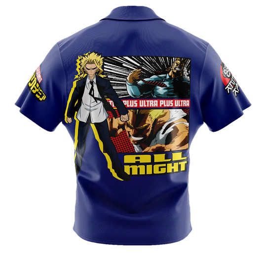 Yagi Toshinori (All Might) My Hero Academia Hawaiian Shirt - Moonbestprint
