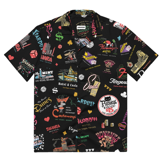Vintage Casino Las Vegas Hawaiian Shirt - Moonbestprint