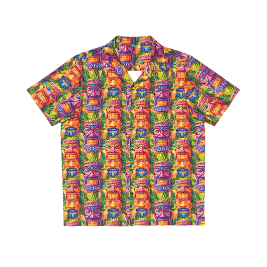 Tiki Hawaiian Shirt - Moonbestprint