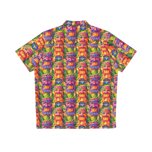 Tiki Hawaiian Shirt - Moonbestprint