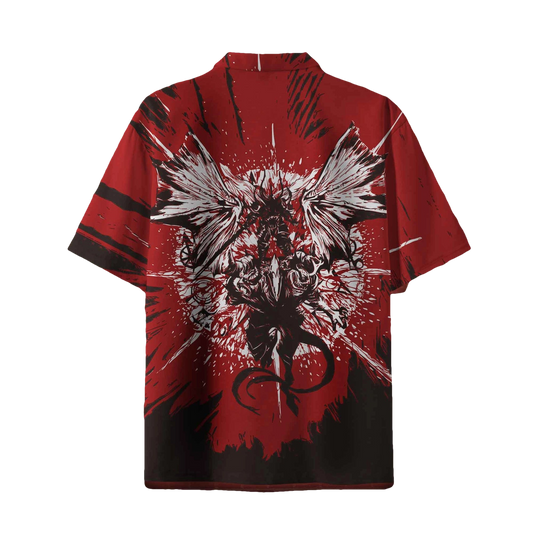 Three-Eyed King Hawaiian Shirt - Moonbestprint