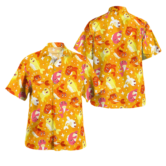 Tatsugiri Pokemon Hawaiian Shirt - Moonbestprint