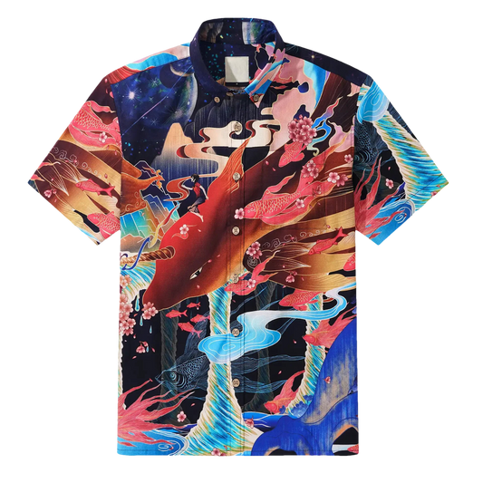 The Enchanted World Of The Big Fish Hawaiian Shirt - Moonbestprint