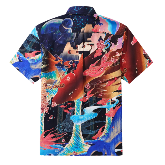 The Enchanted World Of The Big Fish Hawaiian Shirt - Moonbestprint