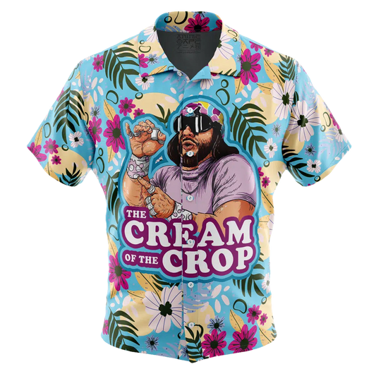 The Cream of the Crop Randy Savage Button Up Hawaiian Shirt - Moonbestprint