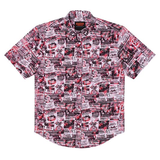 Stranger Things The Hawkins Post Hawaiian Shirt - Moonbestprint