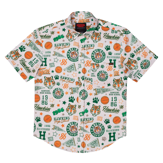 Stranger Things Go Tigers! Hawaiian Shirt - Moonbestprint