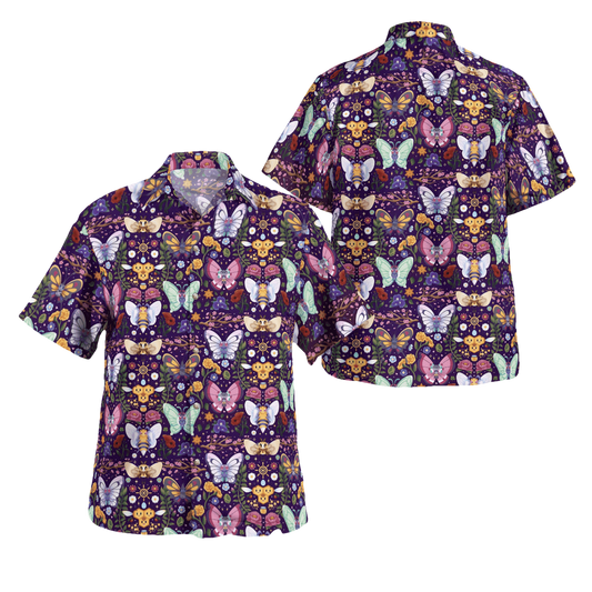 Butterfly Bee Pokemon Hawaiian Shirt - Moonbestprint