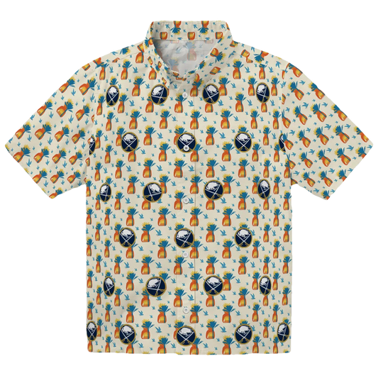 Buffalo Sabres Hawaiian Shirt - Pineapple Delight - Moonbestprint