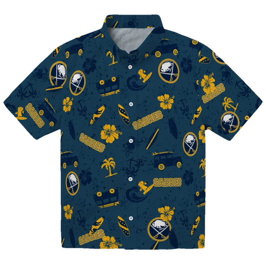 Buffalo Sabres Hawaiian Shirt - Beach Vibe - Moonbestprint