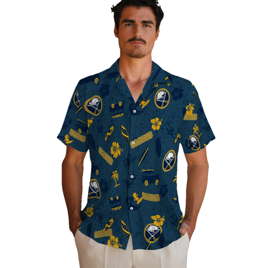 Buffalo Sabres Hawaiian Shirt - Beach Vibe - Moonbestprint