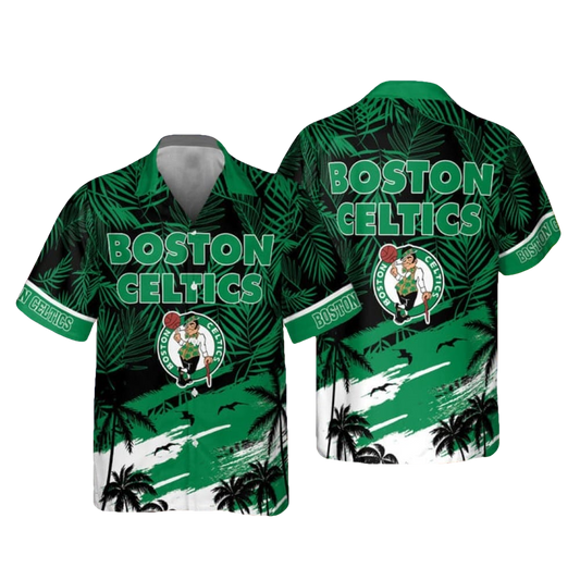 Boston Celtics Summer Outfit Hawaiian Shirt - Moonbestprint