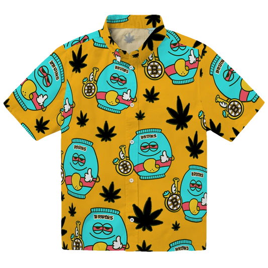 Boston Bruins Hawaiian Shirt - Chill Vibe - Moonbestprint