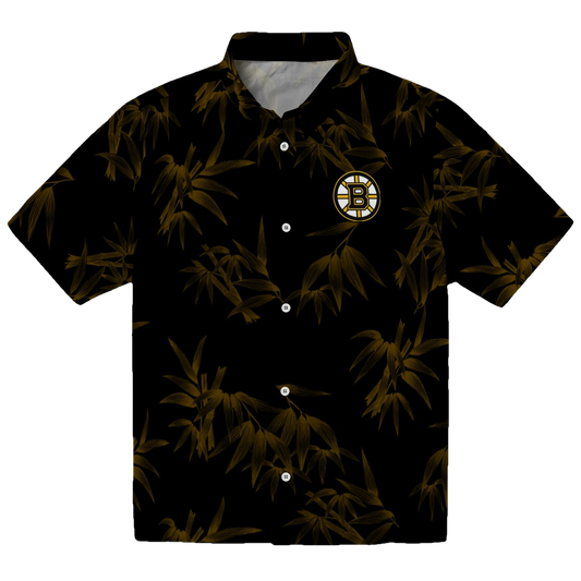 Boston Bruins Hawaiian Shirt - Bamboo Branches - Moonbestprint