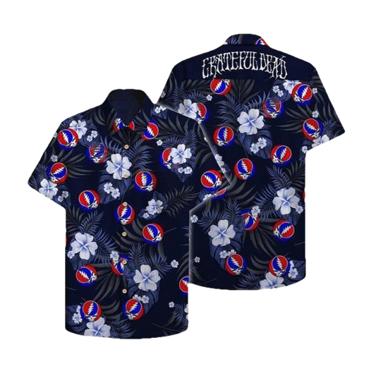 Blues for Aloha Grateful Dead Hawaiian Shirt - Moonbestprint