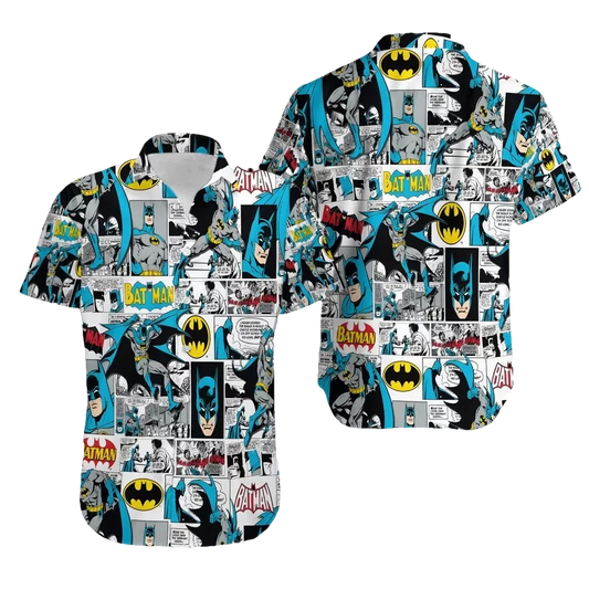 Batman DC Comic Hawaiian Shirt - Moonbestprint