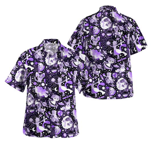 Astronomical Pokemon Hawaiian Shirt - Moonbestprint