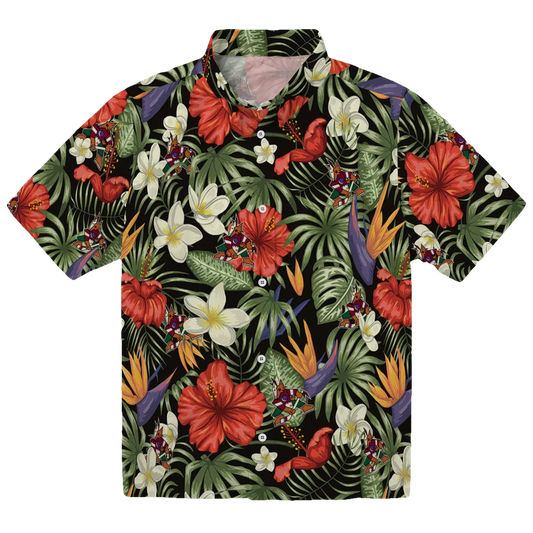 Arizona Coyotes Hawaiian Shirt - Hawaii Floral Hibiscus - Moonbestprint
