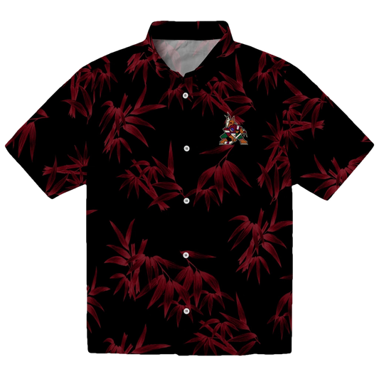 Arizona Coyotes Hawaiian Shirt - Bamboo Branches - Moonbestprint