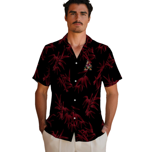 Arizona Coyotes Hawaiian Shirt - Bamboo Branches - Moonbestprint