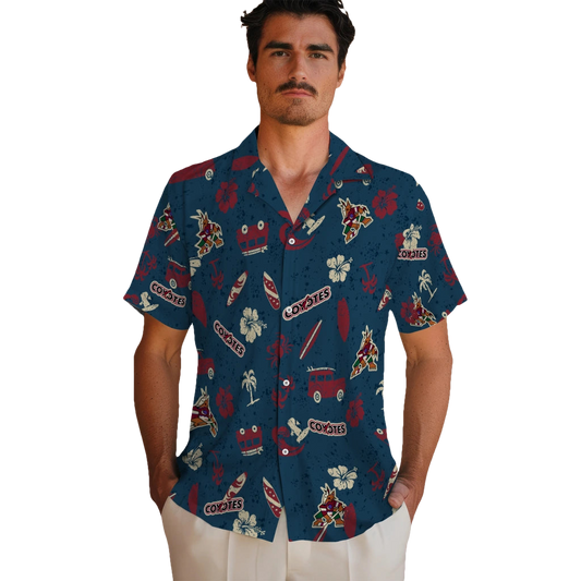 Arizona Coyotes Hawaiian Shirt - Beach Vibe - Moonbestprint