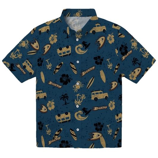 Anaheim Ducks Hawaiian Shirt - Beach Vibe - Moonbestprint