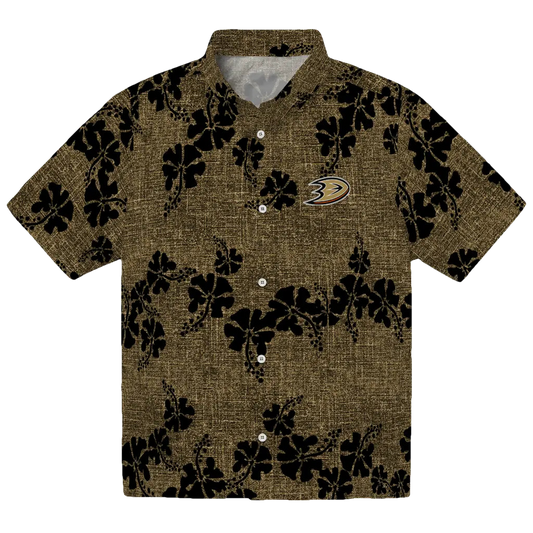 Anaheim Ducks Hawaiian Shirt - 50th State Flower - Moonbestprint