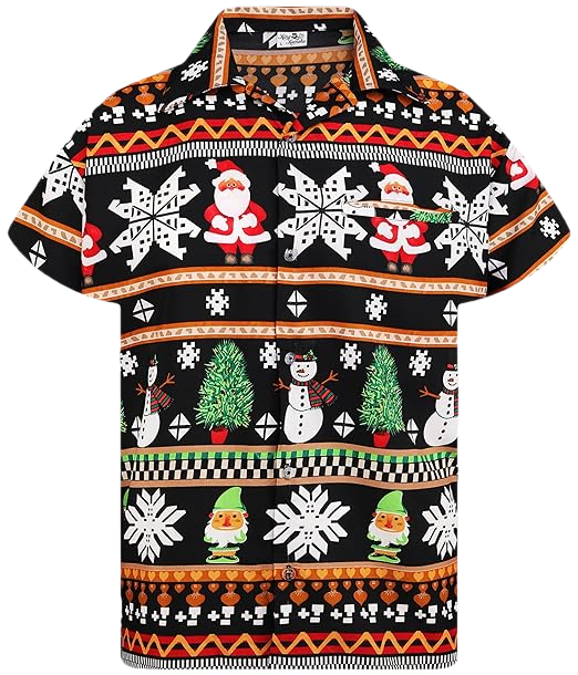 2026 Christmas Traditional Holiday Theme Hawaiian Shirt - Moonbestprint