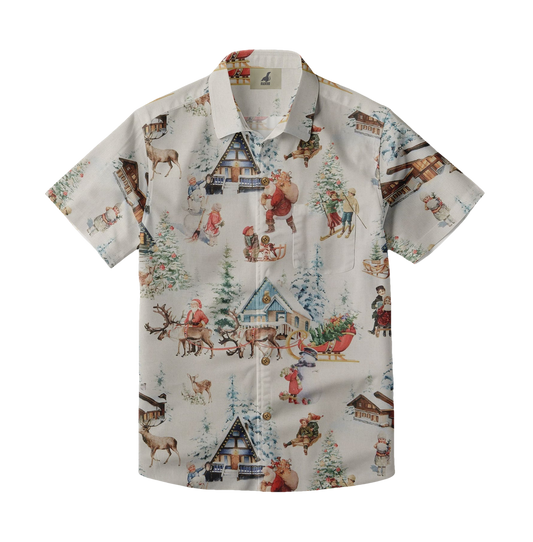 2026 Christmas Bright Traditional Christmas Hawaiian Shirt - Moonbestprint