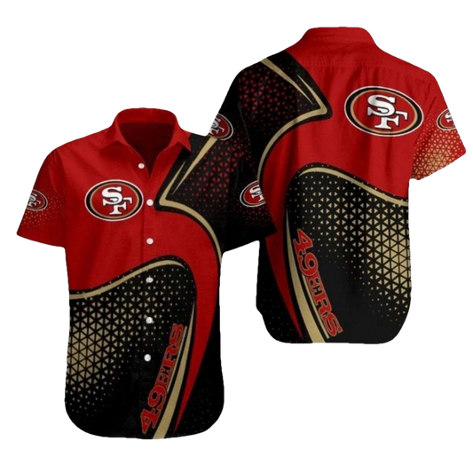 Midnight Rush 49ers Starry Night Style Hawaiian Shirt - Moonbestprint