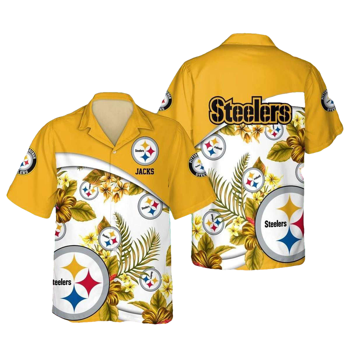 Personalized Pittsburgh Steelers New Summer 2024 Hawaiian Shirt - Moonbestprint