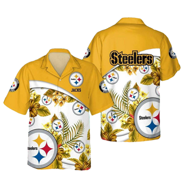 Personalized Pittsburgh Steelers New Summer 2024 Hawaiian Shirt - Moonbestprint