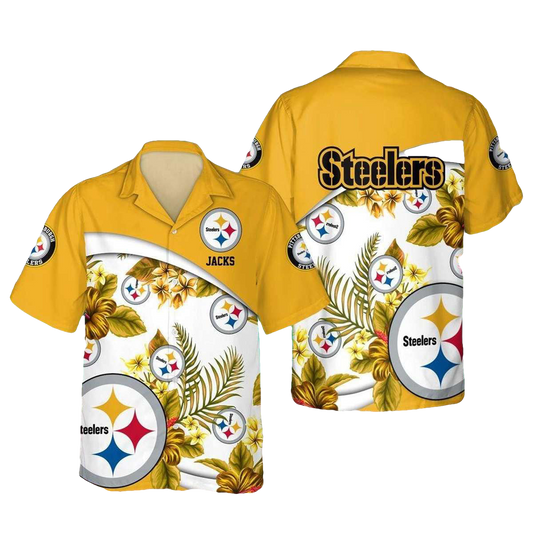 Personalized Pittsburgh Steelers New Summer 2024 Hawaiian Shirt - Moonbestprint