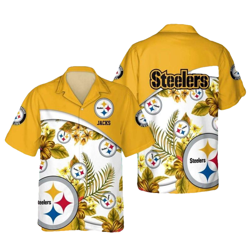 Personalized Pittsburgh Steelers New Summer 2024 Hawaiian Shirt - Moonbestprint