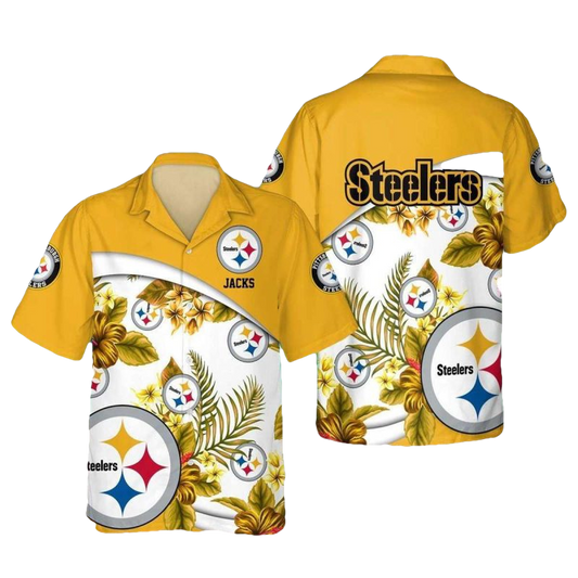 Personalized Pittsburgh Steelers New Summer 2024 Hawaiian Shirt - Moonbestprint