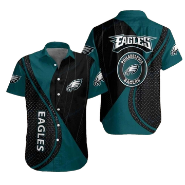 Philadelphia Eagles Eagles Crested Sash Hawaiian Shirt - Moonbestprint