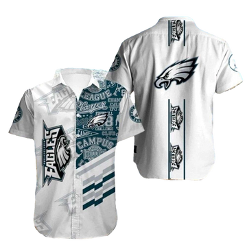 Philadelphia Eagles Classic Cool Campus Casual Hawaiian Shirt - Moonbestprint