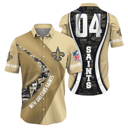 Personalized New Orleans Saints Game Day Vibes Super Bowl Hawaiian Shirt - Moonbestprint
