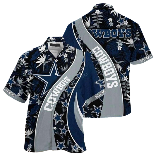 Dallas Cowboys Seaside Celebration Hawaiian Shirt - Moonbestprint
