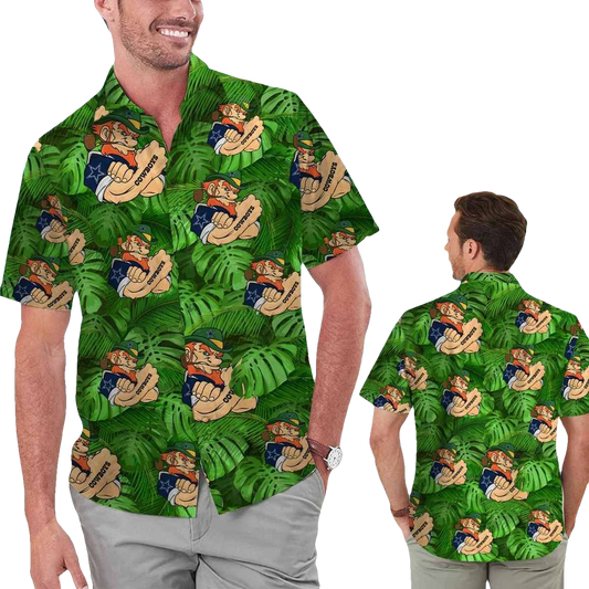 Dallas Cowboys Leprechaun St Patrick'S Day Hawaiian Shirt - Moonbestprint
