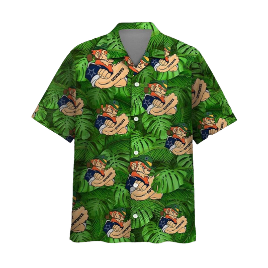 Dallas Cowboys Leprechaun St Patrick'S Day Hawaiian Shirt - Moonbestprint