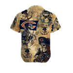 Chicago Bears Pirates Retro Hawaiian Shirt - Moonbestprint