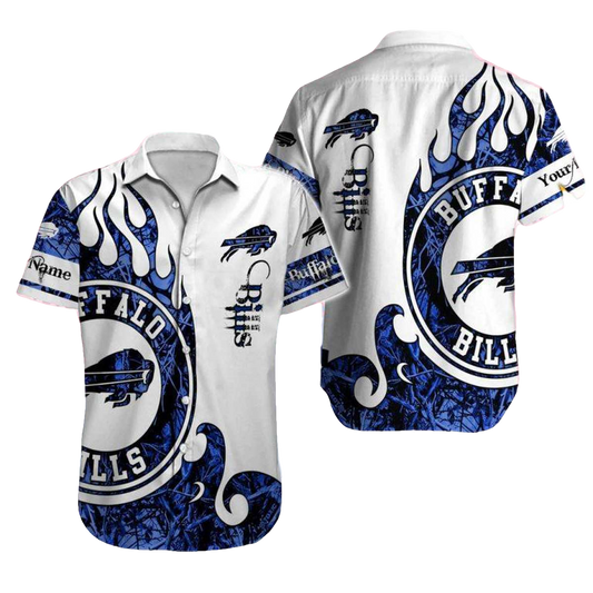Personalized Buffalo Bills Realtree Hunting Hawaiian Shirt - Moonbestprint