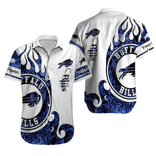Personalized Buffalo Bills Realtree Hunting Hawaiian Shirt - Moonbestprint