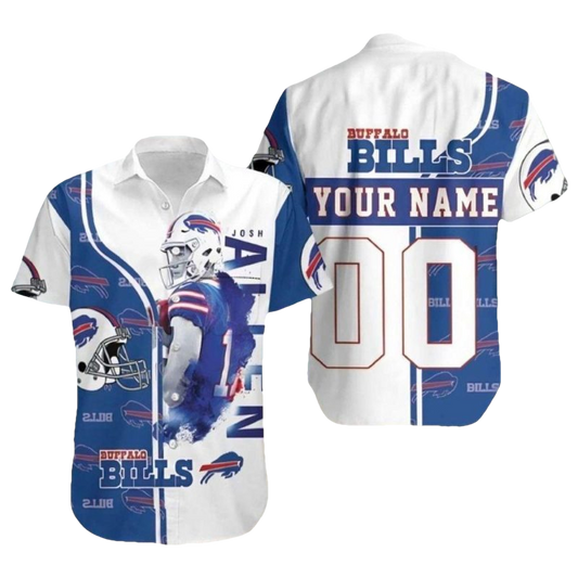 Personalized Buffalo Bills Josh Allen Hawaiian Shirt - Moonbestprint
