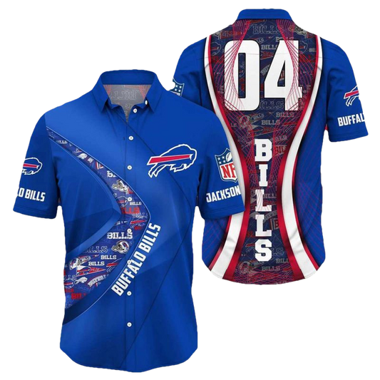 Personalized Buffalo Bills Game Day Vibes Super Bowl Hawaiian Shirt - Moonbestprint