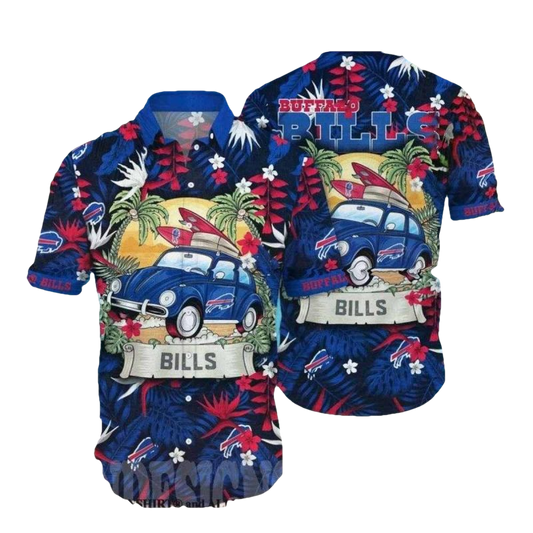 Buffalo Bills Surfside Rally Hawaiian Shirt - Moonbestprint