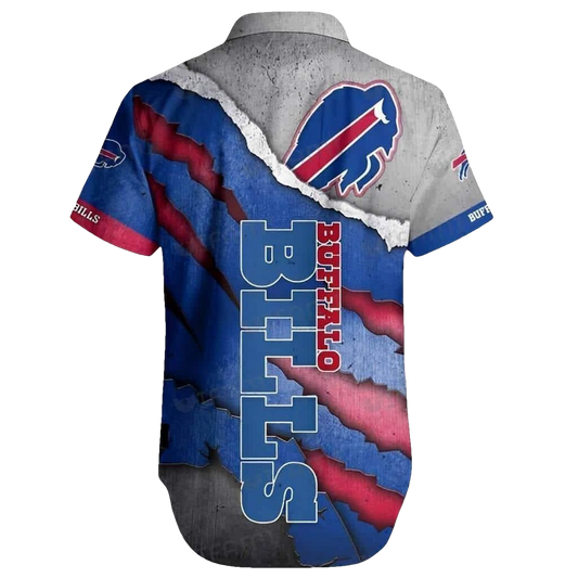Buffalo Bills Nice Logo Gift For Beach Lovers Hawaiian Shirt - Moonbestprint